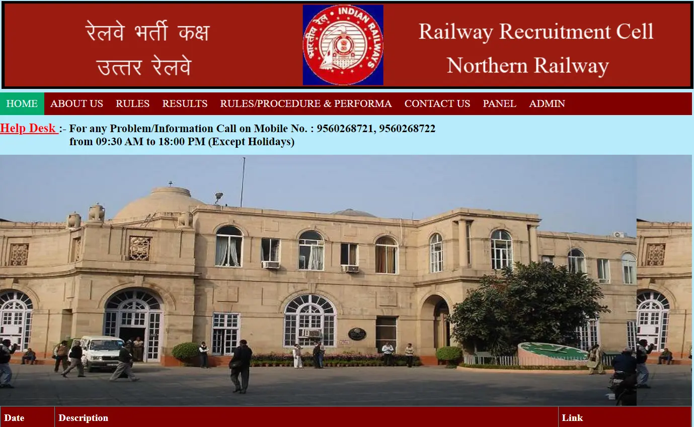 Indian Railway Northern Region RRC Delhi Act Apprentices Notification 2023-2024 Apply Online for 3093 Post